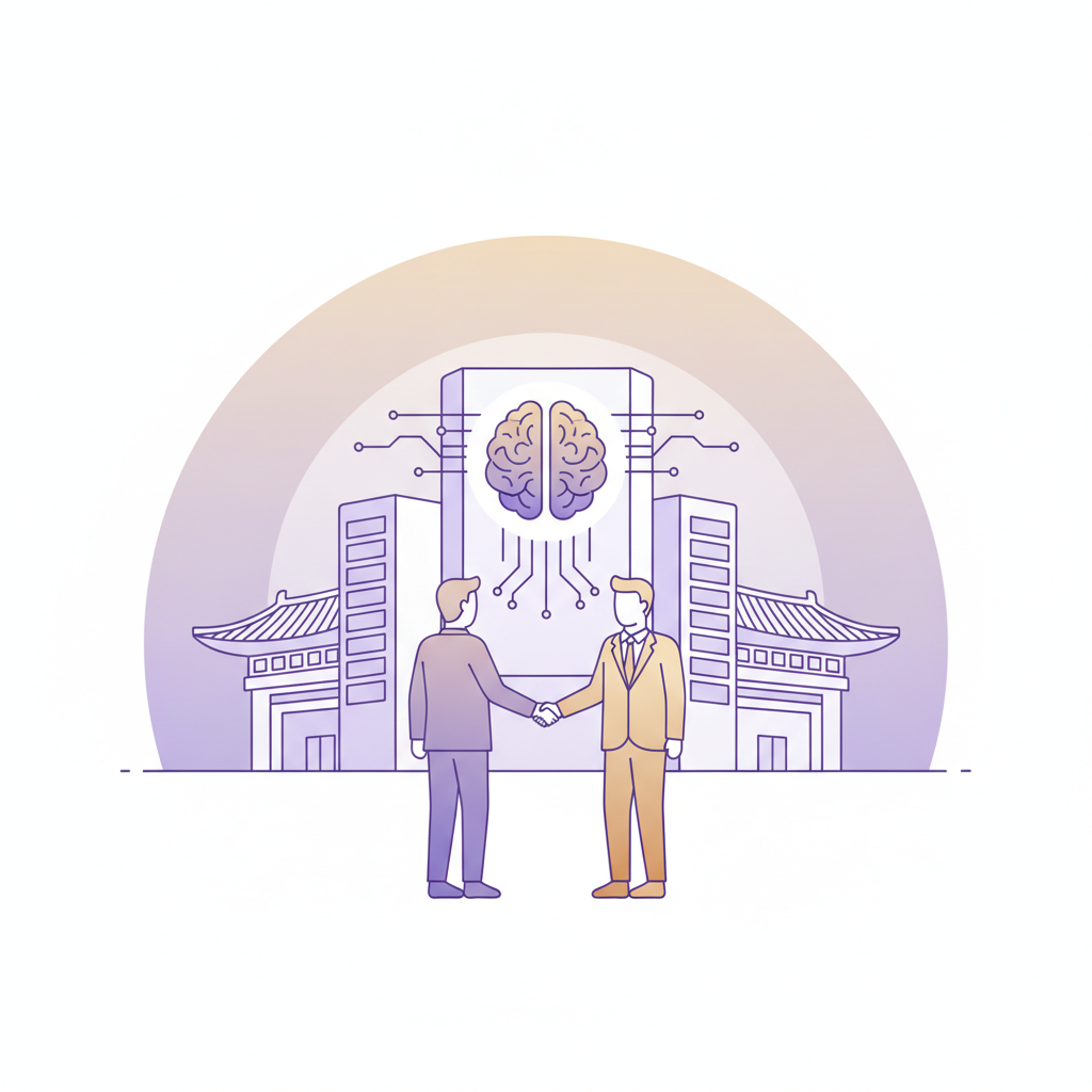 🤖 AI·데이터센터 — AI 생성 이미지