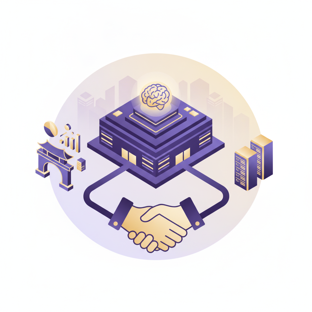 🤖 AI·데이터센터 — AI 생성 이미지